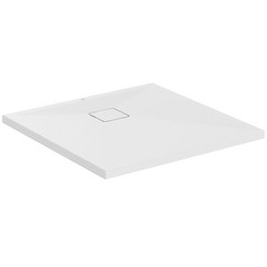Douchebak vierkant 800x800x35mm silk white ultra flat evo