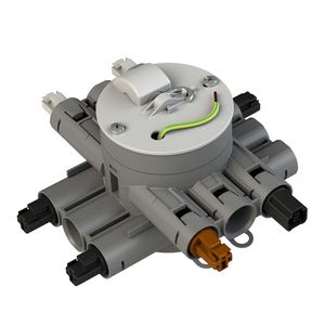 Stekerbare centraaldoos serieschakeling drievoudig CHS75-SD3