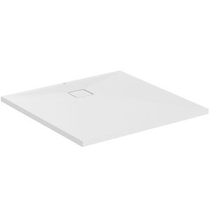 Douchebak vierkant 1000x1000x35mm silk white ultra flat evo