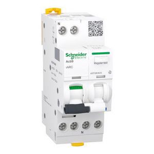 Vlamboogbeveiliging switch Acti9 iARC 1-polig + Nul 25A