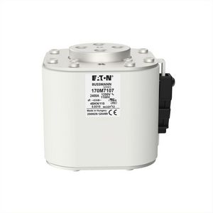 Zekering hoge snelheid 2400A AC 1250V 200kA size 4 105x120