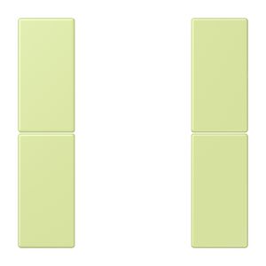 Tastafdekking F50 2-voudig compleet LC32053 KNX