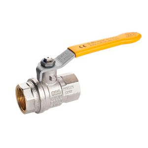 Gaskogelkraan DN32 F/F 1"1/4 + Standaard hendel