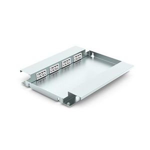 Combi50 optioneel inbouwpaneel 4xGST 6xdata uitsparing 15x19.6mm
