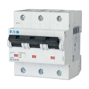 installatieautomaat (MCB) AZ B-karakteristiek 100A 3-polig 20kA