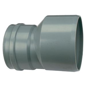 PVC verloopstuk exc. SN4 250x125mm grijs spie/mof