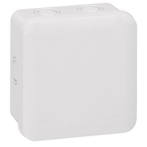 Doos 80x80x45 7 uitbreek Plexo VVE=5