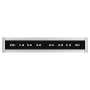 LED-Linear inbouwarmatuur 2700 - 6500K 16W DALI DT8 elliptis