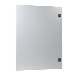 Volle deur met slot 1000x600mm RAL7035 Spacial CRN
