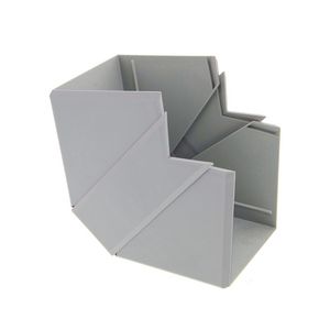 Buitenhoek 40X40mm grijs