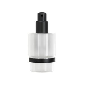 Zeepdispenser 200ml. zwart TOPAZ