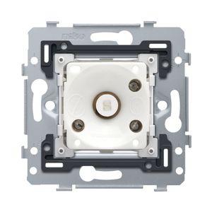 Sokkel drukknop N.O. 6A amberkleurige led E10-lampvoeding