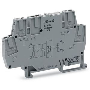 Optocouplermodule Nom. ingangsspanning DC 24V 859-734