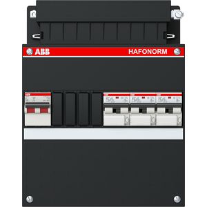 Installatiekast 3x 16A/30mA + HS 1-f