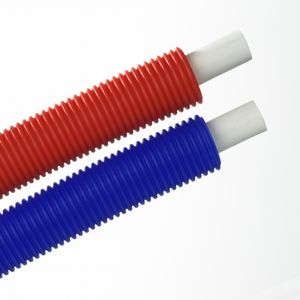 Rol a 75mtr. meerlagenbuis Ultrapress (Multipress) + mantelbuis 16mm Blauw K7145