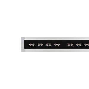 LED-Linear inbouwarmatuur 2700 - 6500K 28W DALI DT8 elliptis