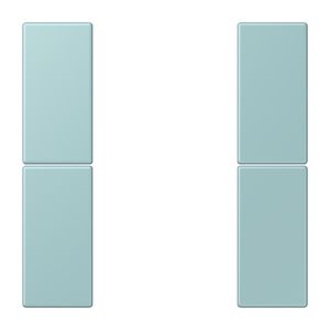 Tastafdekking F50 2-voudig compleet LC32033 KNX