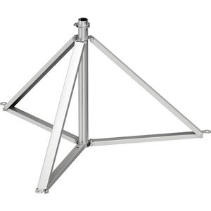 Driepootstatief v. geisoleerde vangmast 1,25x1,35m aluminium