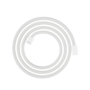 AXOR ShowerSolutions Textiel doucheslang 2 m met conische en cylindrische moer mat wit 28291700