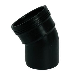 Wafix PP manchet bocht 30° 110mm SN8 zwart mof/spie