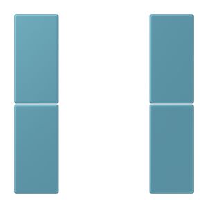 Tastafdekking F50 2-voudig compleet LC32031 KNX
