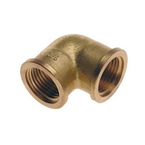 Draadknie messing 1/4" (2x bn.) VVE=10