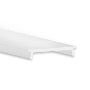 Afdekkap C26n L=2mtr. voor profiel PN20 opaal/gesatineerd