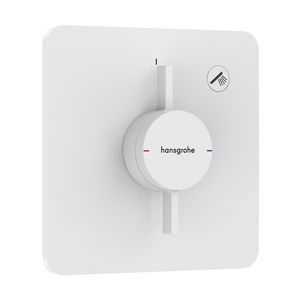 DuoTurn Q afbouwdeel tbv inbouwkraan voor 1 functie mat wit