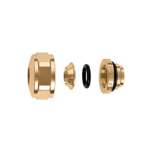 Koppeling tbv. koper buis 3/4"x10mm