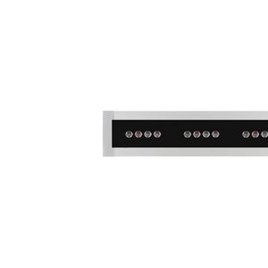 LED-Linear inbouwarmatuur 21W RGBW elliptische Optiek