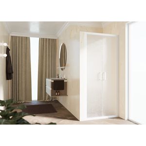 Deur Zeph 2.0 2B 66 2-Delige Klapde.66-72 Niva Wit Mat