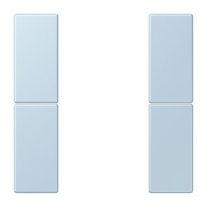 Tastafdekking F50 2-voudig compleet LC32022 KNX