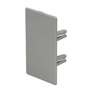 Eindstuk 60x110mm polyvinylchlorid steengrijs VVE=10