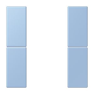 Tastafdekking F50 2-voudig compleet LC32021 KNX