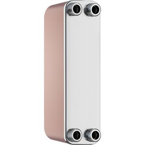 Warmtewisselaar Longtherm gesoldeerd RMB-22-60 AG aansluiting 3/4" bu.dr.