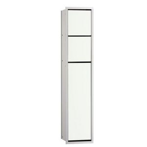 Asis inbouw closetmodule 809x168x153mm alu/wit