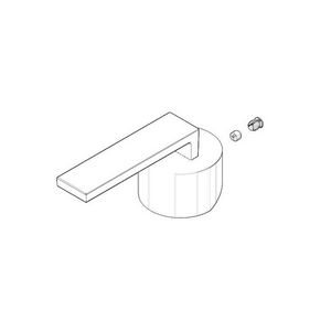 Greep Hendel 47x45x106mm chr