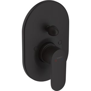 Afbouwdeel Vernis Blend inbouw badmengkraan 1-hendel mat zwart