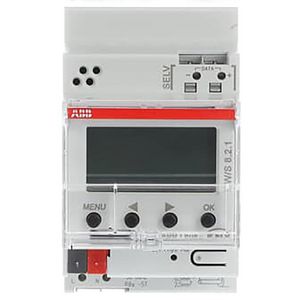 Jaarschakelklok KNX 8-kanaals DCF/GPS voorbereid DIN-rail