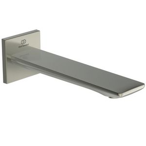 CONCA WALL SPOUT 160MM silver storm (rvs look)