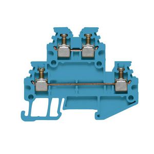 Klemrail blauw 1.5mm² 400V 4 VVE=100