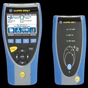 Meet-/testapparatuur Ethernet transm. Mgig1 Duo Plus Unipro