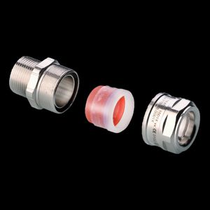 Kabelwartel ATEX EX-d/EX-e mess vern high temp 2NPT 33-45mm