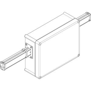 Voedingskast LB404 CX 2 + 4 geleiders LB Plus