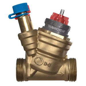 Drukgecompenseerde regelafsluiter TA-Nano Plus DN20 HF Bu/Bu