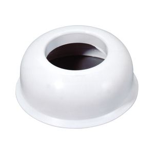 Muurrozet HDPE wit Ø40mm (uitw. Ø80mm)McAlpine