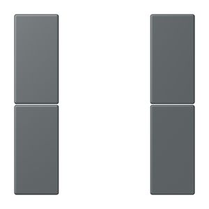 Tastafdekking F50 2-voudig compleet LC32010 KNX