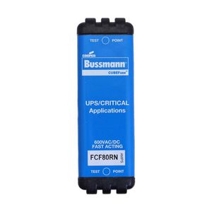 Zekering laagspanning 80A AC 600V DC 600V 26x32x77 CF VVE=12