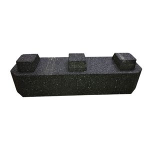 Verhogingsbalk rubber High Block  600x180mm h=120mm tbv opstelbalk