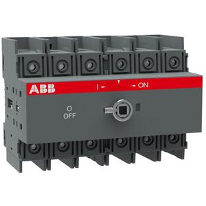 Lastscheider 6P 100 A bodem/DIN-rail montage